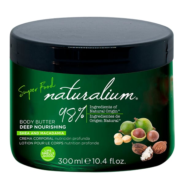 Macadamia Naturalium Superfood Body Cream (300ml): Natural deep nourishment cream